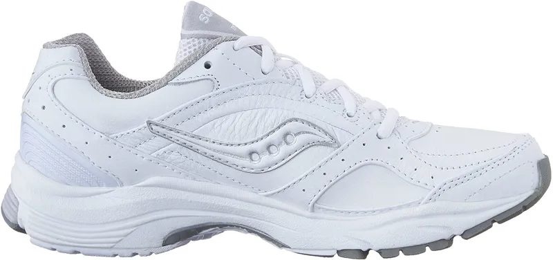 Saucony Women's Integrity ST 2 White/Silver UK 4.5